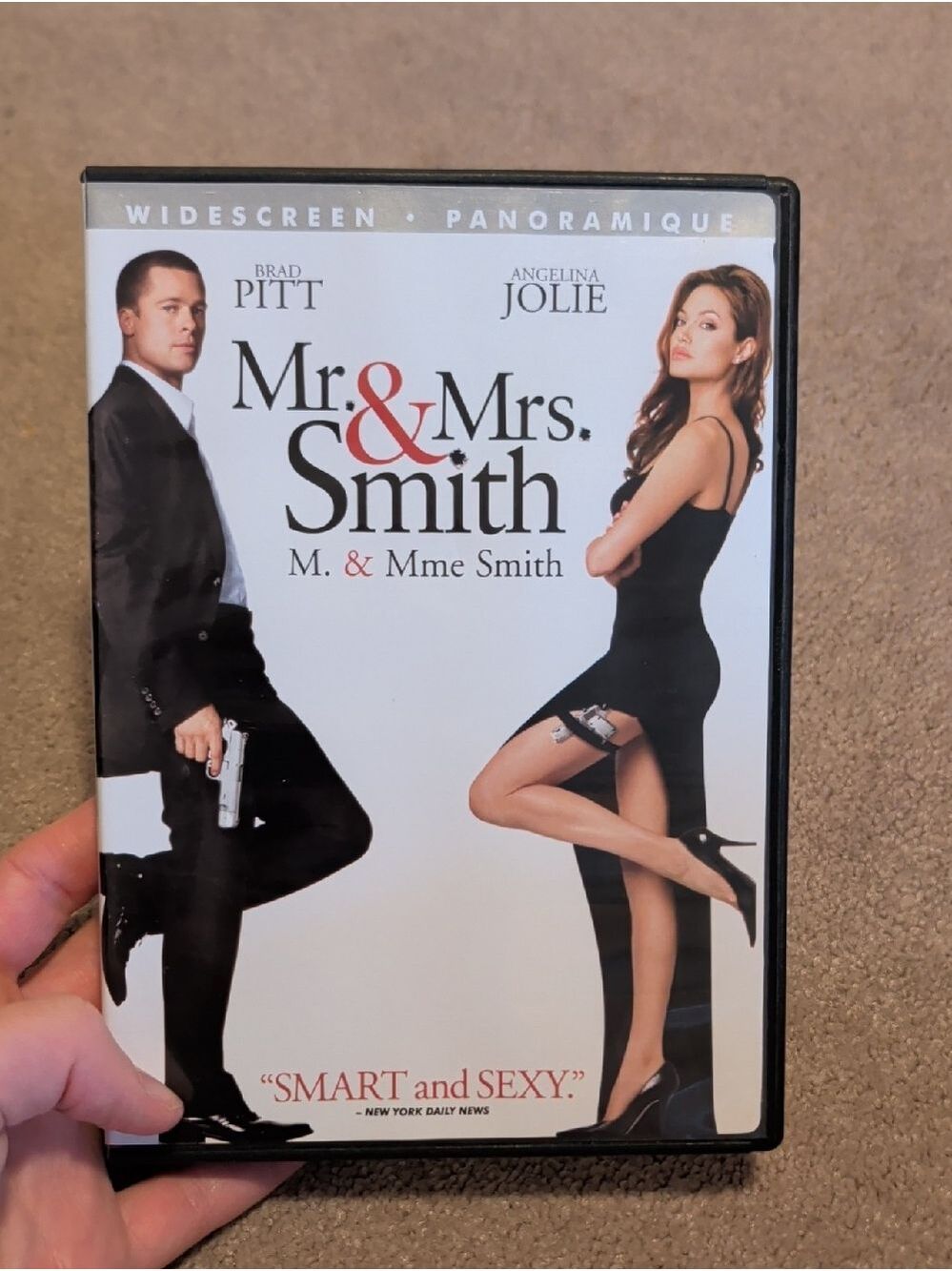 💜 5/$20 Mr. & Mrs. Smith DVD Movie